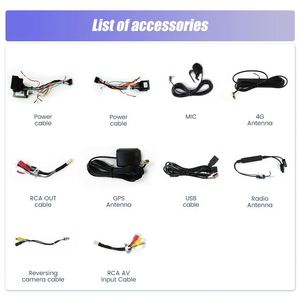Radio para Auto <span class=keywords><strong>MEKEDE</strong></span> con Android Auto, Reproductor de 7 Pulgadas, Compatible con WiFi, Bluetooth, GPS, Mapas, 4G LTE, Universal para BMW X5 E53 9109 de 7 Pulgadas con CD - Product Image 4