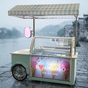 High Quality Hand Push Food Cart for Street Food Vending Delicious Snacks on <b>Wheels</b> - Product Image 1