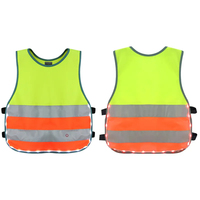 Enfants personnalisés enfants gilet de sécurité construire sécurité led gilet entreprise chemise vis vêtements de travail veste de sécurité