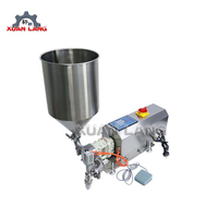 Machine de remplissage de servomoteur de Table avec pompe à piston pour pâte de viscosité/liquide/lotion/crème