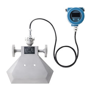 द्रव्यमान फ्लोमीटर स्टेनलेस स्टील पानी/तेल/तरल/वायु संक्षारक तरल फ्लैंज - Product Image 5