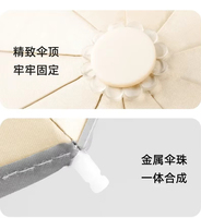 Parapluie pliant inversé automatique avec revêtement noir, bande réfléchissante, coupe-vent, imperméable, cadeau, vente en gros, fabricant chinois