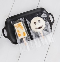 Emballage de sucettes glacées en plastique personnalisé, sacs d'emballage de sucettes glacées transparentes thermoscellables