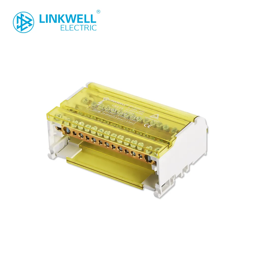 Linkwell LK415 endüstriyel Din ray güç dağıtım Terminal bloğu