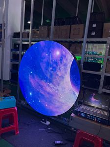 Affichage LED rond multicolore haute luminosité 2m P2 pour la publicité intérieure, la décoration des bureaux et des magasins - Product Image 3