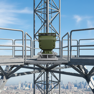 50Kg Heavy Load High Accuracy 360 Degree Continuous Rotation Pan Tilt Head Absolute Encoder Rugged <b>Camera</b> <b>Gimbal</b> Base - Product Image 2