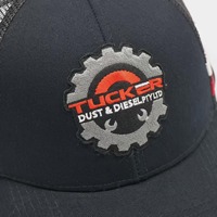 Locomotoras pesadas para montar, protector solar con gorra bordada americana de tendencia Retro