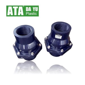 Vannes d'arrêt de couture en PVC gris et blanc, pièces de Logo pour échantillon gratuit, vanne de contrôle automatique - Product Image 4