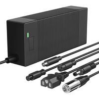 Pengisi Daya Cepat Kabbol F120 29.4V 2A 7 Colokan Universal 7S 24V 25.2V Baterai Lithium Pengisi Daya Baterai Skuter Listrik OTP 109-165W