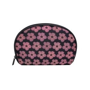 Porte-monnaie pour filles en forme de coquille avec imprimé de fleurs de hau rose hawaïennes, design personnalisé, petit porte-monnaie miniature, sac à cosmétiques pour femmes avec fermeture éclair - Product Image 1