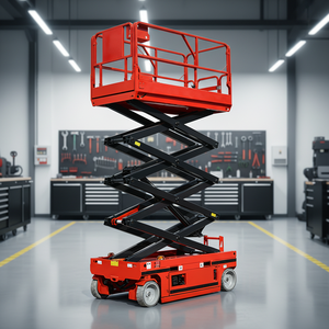 Mini Plataforma Elevadora de Tijera de 300 kg, 4.8 m, 14 m, Telescópica para Interiores y Exteriores, para Construcción, OEM - Product Image 5