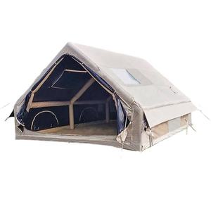 เต็นท์เป่าลมกันน้ำ XFD สีดำ เคลือบกาว ผ้าอ็อกซ์ฟอร์ด สำหรับ 12 คน เต็นท์แคมป์ปิ้งสำหรับครอบครัว 4 ฤดู ติดตั้งง่ายรวดเร็ว - Product Image 1