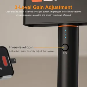 Microphone sans fil portable <span class=keywords><strong>COMICA</strong></span> Revo S, microphone professionnel pour interview, microphone pour reporter pour smartphone, pour interview et diffusion en direct - Product Image 6