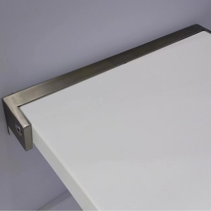 Banc de douche mural pliable Tomato 504x345mm en acier inoxydable avec une capacité de charge élevée - Product Image 3