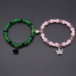 Magic Stick Hat Crown Pendant Beads <b>Bracelet</b> <b>Couple</b> <b>Matching</b> Crown <b>Bracelets</b> Wicked Witch Movie Inspired <b>Bracelet</b> Friend Jewelry - Product Image 2