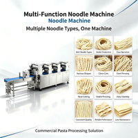 Machine industrielle entièrement automatique pour la fabrication de nouilles et pâtes en acier inoxydable, extrudeuse de ramen instantané, capacité 250 kg/h, fabriquée en Chine