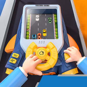 Simulazione educativa per bambini di nuovo stile che guida la sfida del volante giocattoli per auto da corsa macchina da gioco di avventura per bambini - Product Image 4