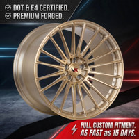 VEROX S17-04 S17-05 Jantes forgées 1 pièce en alliage, jantes de voiture multi-rayons pour BMW Mercedes Benz Audi