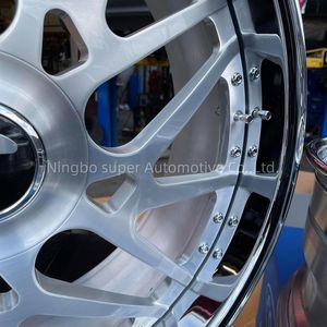 Jante forgée sur mesure Forgex 20 22 24 26 pouces 24x10 Jantes forgées Jantes Deep Dish Alliage Roues de voiture de tourisme Roues forgées 2 pièces - Product Image 3