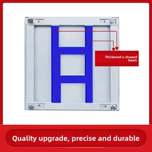 Báscula Ganadera Antideslizante Yajin |   Báscula Electrónica para Pesar Cerdos/Vacas/Ovejas |   Capacidad de 1 Tonelada/3t |   Garantía de 3 meses | - Product Image 4
