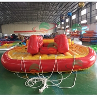 Tube remorquable volant gonflable 6 bateau de ski nautique chaise longue de sport nautique pratique pour les aventures nautiques