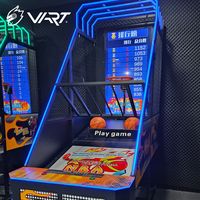 Machine de tir au basket-ball d'arcade commerciale à monnayeur VART
