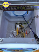 Machine d'arcade commerciale à monnayeur pour la pêche au poisson réel, adaptée aux enfants, marque XKJ, 110V/220V, prise US