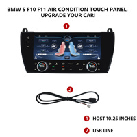 Panneau de commande de climatisation Penhui pour BMW Série 5 F10 F11 2011-201, écran de climatisation, écran tactile AC