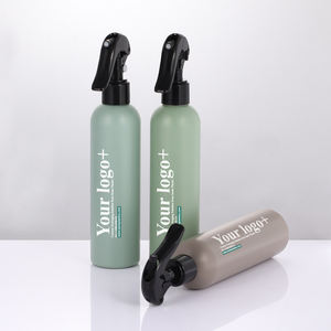 Logo personnalisé <span class=keywords><strong>vide</strong></span> vert noir nettoyage vaporisateur bouteille 8oz 12oz en plastique soin des cheveux bouteille de lavage des mains avec <span class=keywords><strong>pompe</strong></span> pulvérisateur - Product Image 4