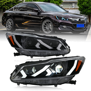 TT-YG-A503 cho Honda <span class=keywords><strong>Accord</strong></span> 2016-2017 Đèn pha 4 cửa Hybrid/LX/Touring mô hình trang bị thêm nâng cấp phong cách mới DRL Phụ Kiện Xe Hơi - Product Image 6
