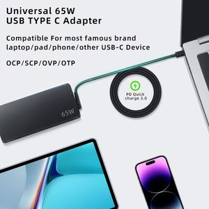 <span class=keywords><strong>Chargeur</strong></span> pour ordinateur portable 65W 20V 3.25A Type C Adaptateur de <span class=keywords><strong>chargeur</strong></span> pour ordinateur portable Chargeurs USB C <span class=keywords><strong>Chargeur</strong></span> pour ordinateur portable pour <span class=keywords><strong>Lenovo</strong></span> <span class=keywords><strong>ThinkPad</strong></span> ADLX65YDC2A - Product Image 5