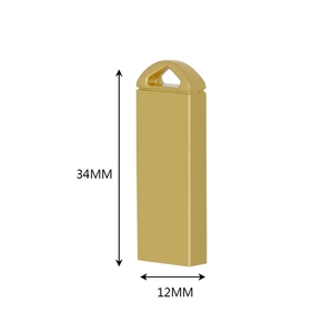 Mini clé USB en métal 2.0 1 Go 2 Go 4 Go 8 Go 16 Go 32 Go Clé mémoire Cadeau Stylo avec logo personnalisé Nouveau produit en stock - Product Image 3