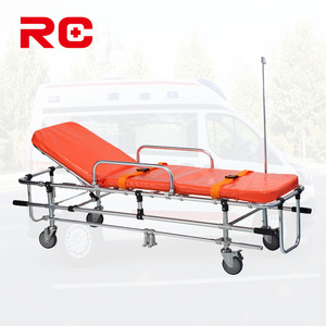 <strong>Hot</strong> Selling Lightweight Aluminum Ambulance <strong>Stretcher</strong> <strong>Emergency</strong> Medical Patient Transfer <strong>Stretcher</strong> for Hospital EMS - Product Image 3