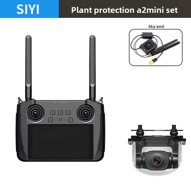 Siyi MK15 Remote Control for Model Aircraft with 5.5-Inch HD 1080P Display Screen and 20km Image Transmission Distance