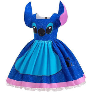 Nuevo Disfraz de Princesa Hinchado para Niñas, Disfraz de Personaje de la <span class=keywords><strong>Película</strong></span> Stitch para Representaciones Escénicas y Halloween - Product Image 4