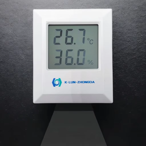 Kunlun Zhongda KZWS Wandmontierter Temperatur- und Feuchtigkeitssensor LCD-Anzeige Anpassbarer Bereich Hohe Präzision 0,5/0,3% RH - Product Image 6