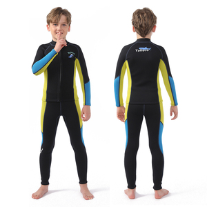 <strong>Children</strong> <strong>Diving</strong> Suit Kids Wetsuit Neoprene 2.5mm Boys 2-pieces Separated Swimsuit Long Sleeve for Surfing Snorkeling W836 - Product Image 2