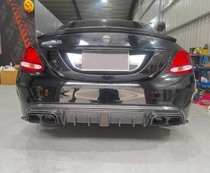 9 y0.2 auto Segmental FD stile segmentato paraurti anteriore Splitter per Porsche Cayenne Suv coupé diffusore labbro anteriore - Product Image 5