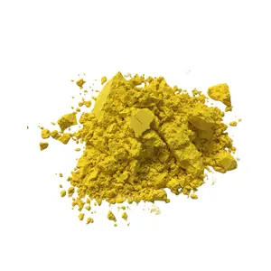 Pigmen warna keramik kuning noda inklusif kualitas tinggi
