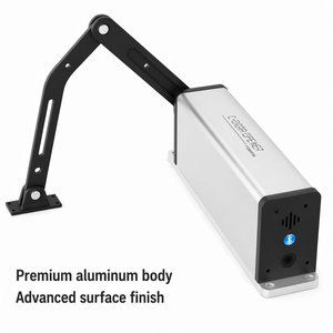 Ouvre-<span class=keywords><strong>portail</strong></span> battant <span class=keywords><strong>articulé</strong></span> moderne en alliage d'aluminium avec <span class=keywords><strong>moteur</strong></span> DC sans balais, capacité de charge 260 kg, télécommande 433 MHz pour entrée extérieure - Product Image 4