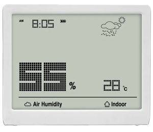 Distributeur de carburant à affichage numérique <span class=keywords><strong>TN</strong></span> avec affichage LCD du segment Instrument de mesure de la température <span class=keywords><strong>et</strong></span> de l'humidité - Product Image 4