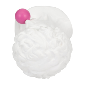 Scultura in Resina di Testa di Dio Greco con Accenti in Gomma Rosa per Decorazioni Domestiche, Bagno, Ufficio, Soggiorno - Product Image 6