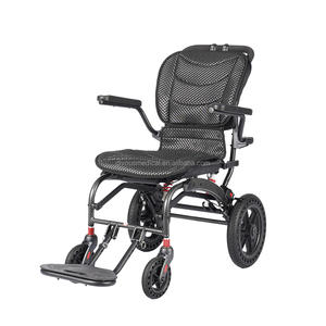 Nuevo producto, silla de ruedas de <span class=keywords><strong>viaje</strong></span> manual plegable ultraligera de alta calidad para discapacitados y ancianos, podrí<span class=keywords><strong>a</strong></span> llevar <span class=keywords><strong>en</strong></span> el avión - Product Image 2