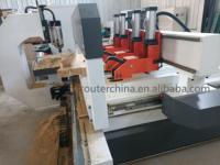 Scie à ruban verticale automatique pour couper le bois Scie à ruban pour tôles de bois TJ-2500 mobile