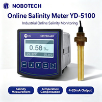 Sonde numérique de salinité 0-300‰ avec 2 sorties relais pour la surveillance de l'eau de mer, de l'aquaculture et de l'eau du robinet