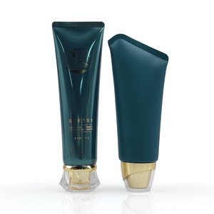 Envase Cosmético de 80g 100g 200g, Tubo Flexible de Aluminio y Plástico Verde, Tubos de Envase para Gel de Ducha, Tubo Flexible para Loción - Product Image 1