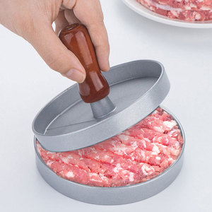 맞춤형 알루미늄 합금 햄버거 고기 비프 그릴 버거 프레스 소시지 베이컨 메이커 몰드 - Product Image 1