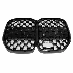 Grille inférieure de capot avant en maille pour BMW Série 4 G22 2021-2024, garniture de pare-chocs, pièces de tuning, kit carrosserie, accessoires de course - Product Image 4