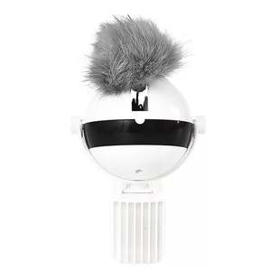 Juguete Interactivo de Ratón Robótico Eléctrico <span class=keywords><strong>para</strong></span> <span class=keywords><strong>Gatos</strong></span> y Perros de Interior, Juguete Automático y Sostenible de Felpa con Plumas, Empacado en Caja - Product Image 5