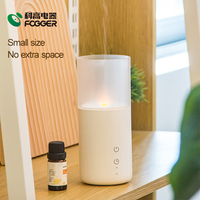 Diffuseur d'arômes sans fil miniature avec lumière d'ambiance, diffuseur d'arômes à flamme, batterie 32 ml, prise USB, vente en gros